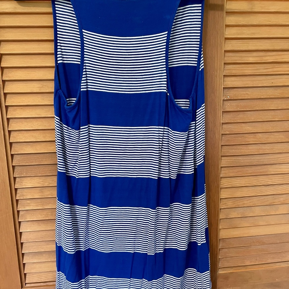 Cable and gauge racerback tank in EUC